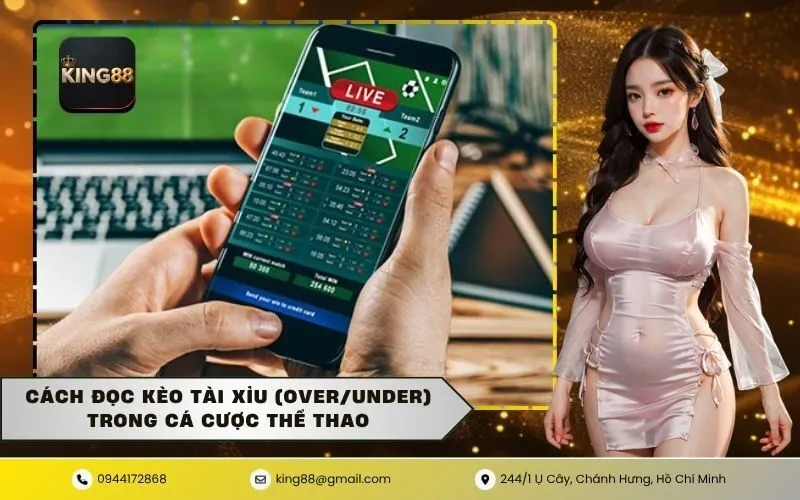 Cách đọc kèo Tài Xỉu (OverUnder) trong cá cược thể thao